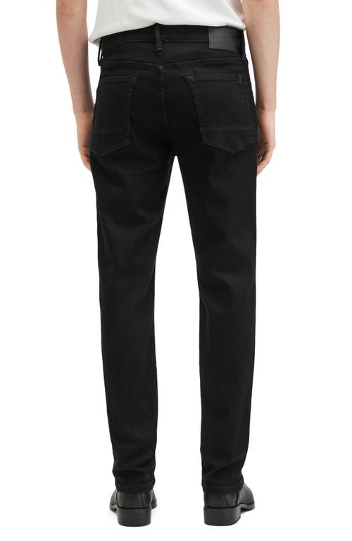 Shop Allsaints Sid Skinny Jeans In Jet Black