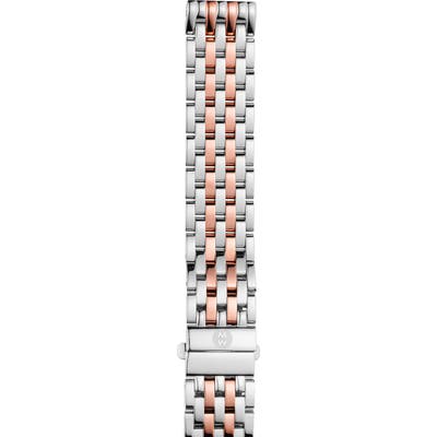 Michele Deco Madison 1m Two-Tone Bracelet Watchband