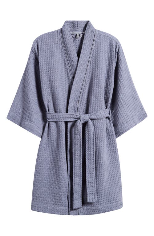 Nordstrom Everyday Waffle Robe In Grey Folkstone