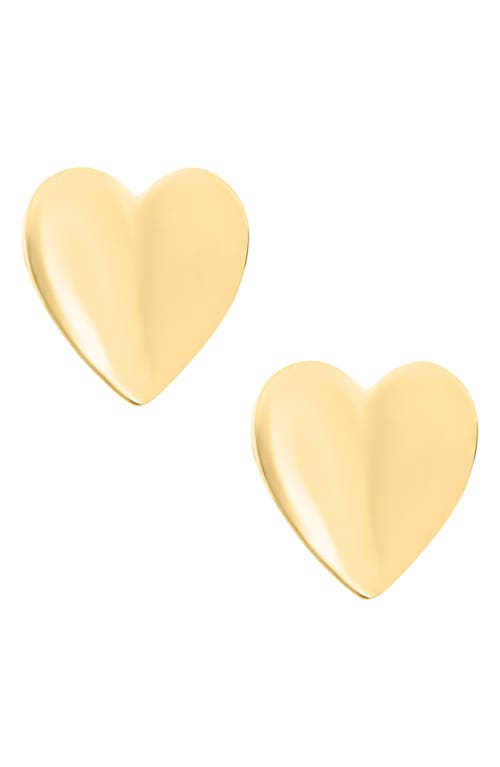 Mignonette 14k Gold Heart Earrings at Nordstrom