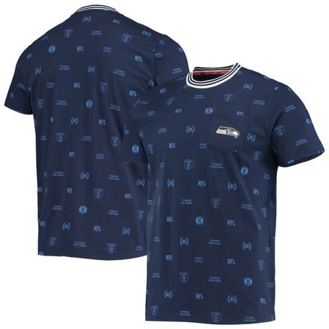 Men's Tommy Hilfiger College Navy Seattle Seahawks Essential Pocket T-Shirt