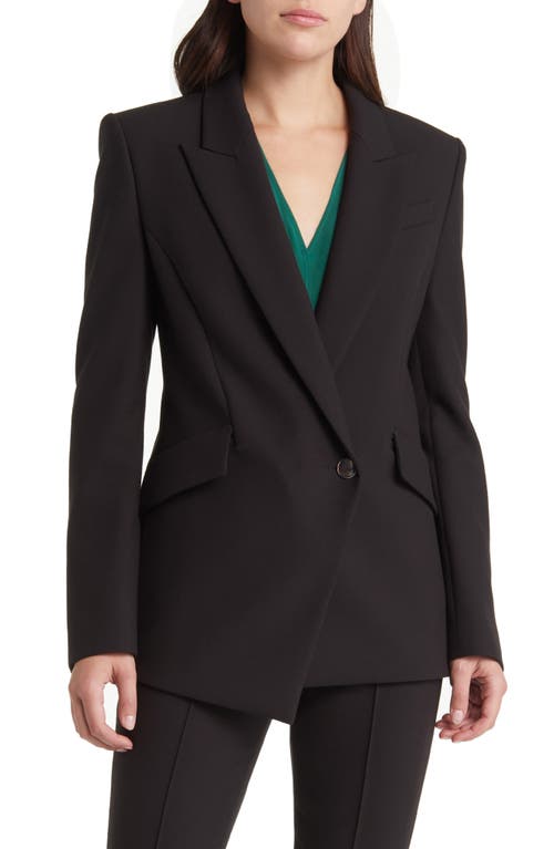 BOSS Jarinah One-Button Blazer Black at Nordstrom,