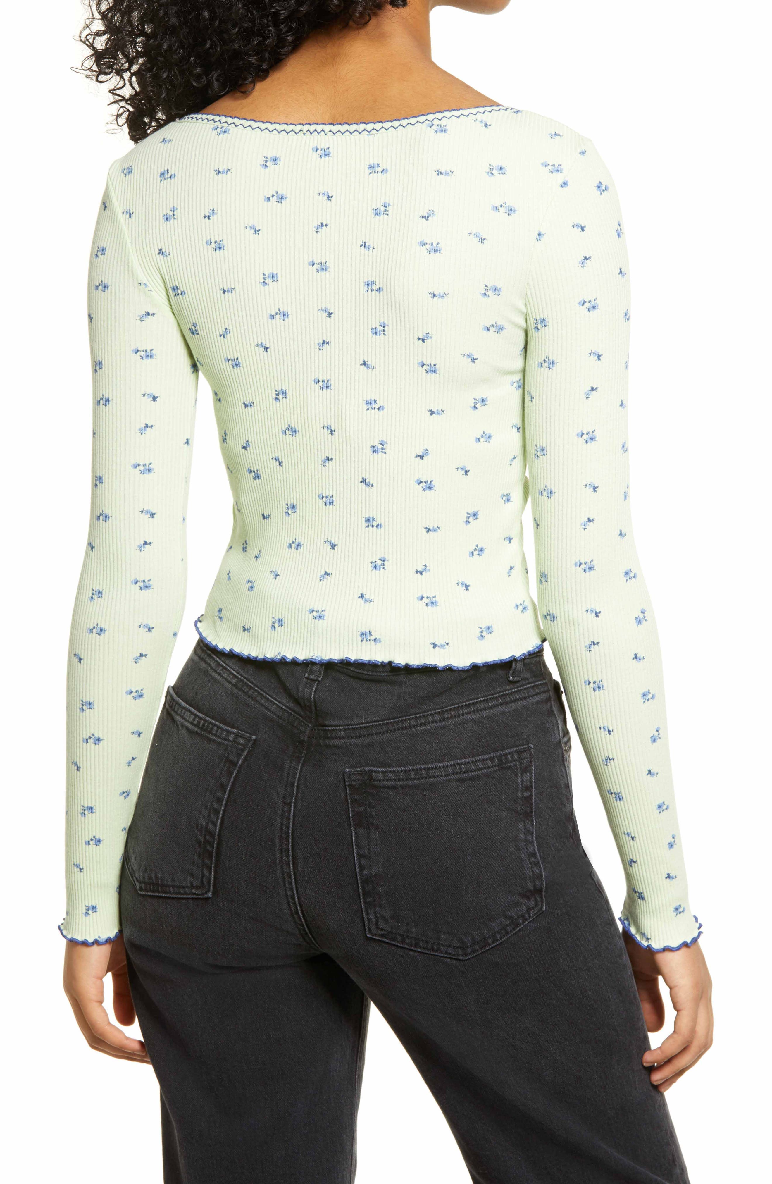 BDG Urban Outfitters Ditsy Pointelle 