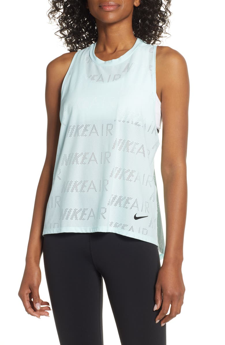 Air Dri-FIT Perforated Tank, Main, color, TEAL TINT