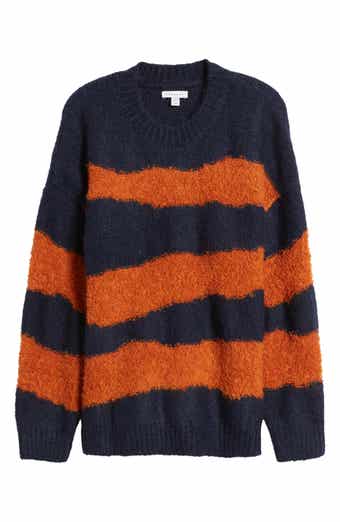 Topshop zebra top funnel jumper