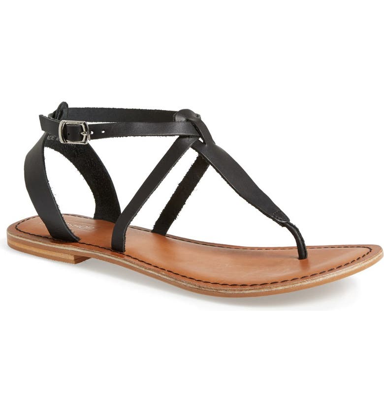 Topshop 'Horizon' Leather Sandal | Nordstrom