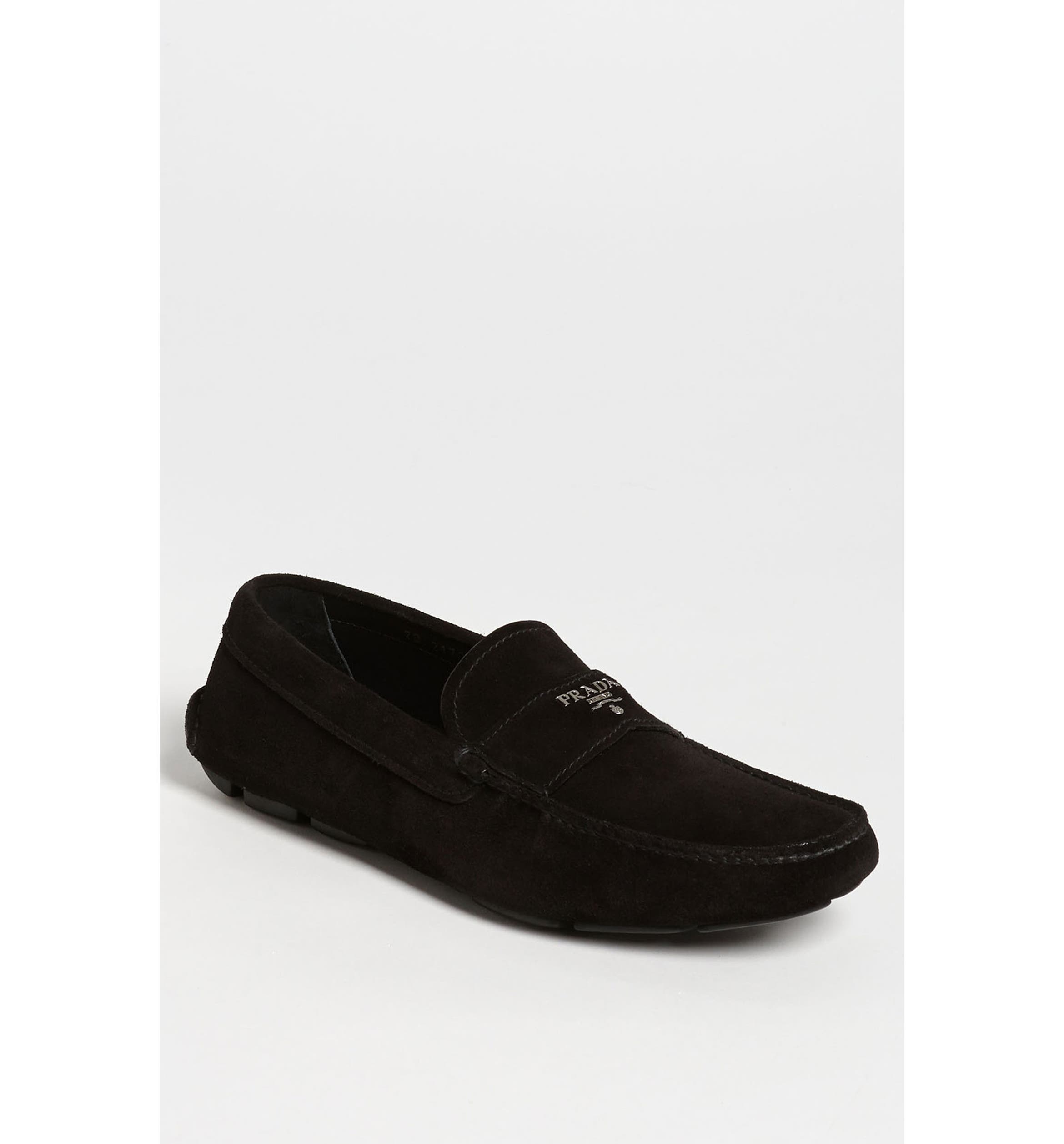 Prada Suede Driving Shoe | Nordstrom