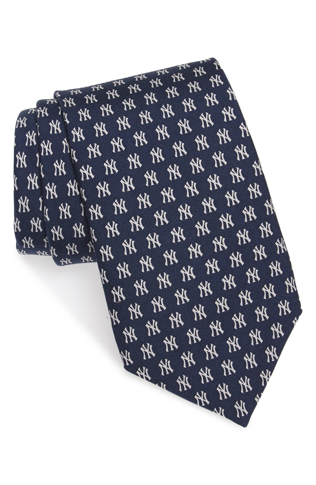 Vineyard Vines 'New York Yankees' Silk Tie Nordstrom