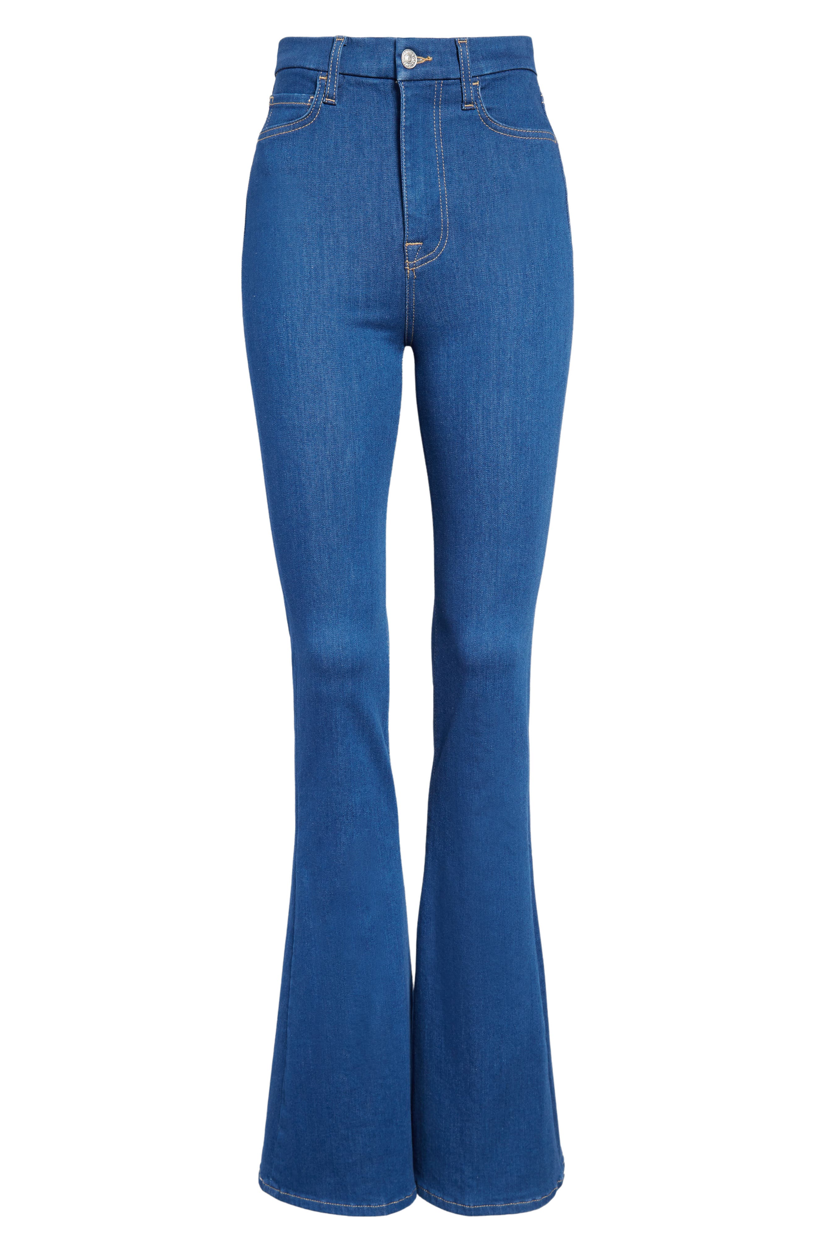 Mytheresa Jeans Flare For All Mankind Mid-rise Flared Jeans In