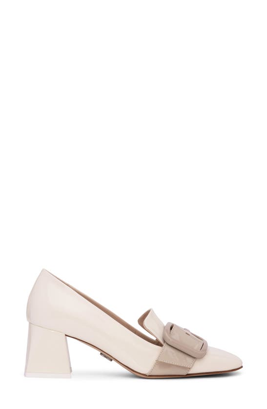 Shop Beautiisoles Joanie Pump In Off White