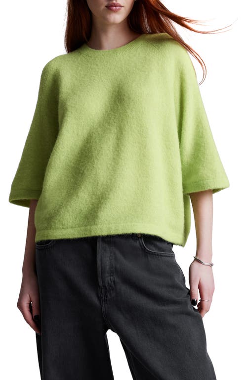 & Other Stories Crewneck Sweater Green Dusty Light at Nordstrom, Regular