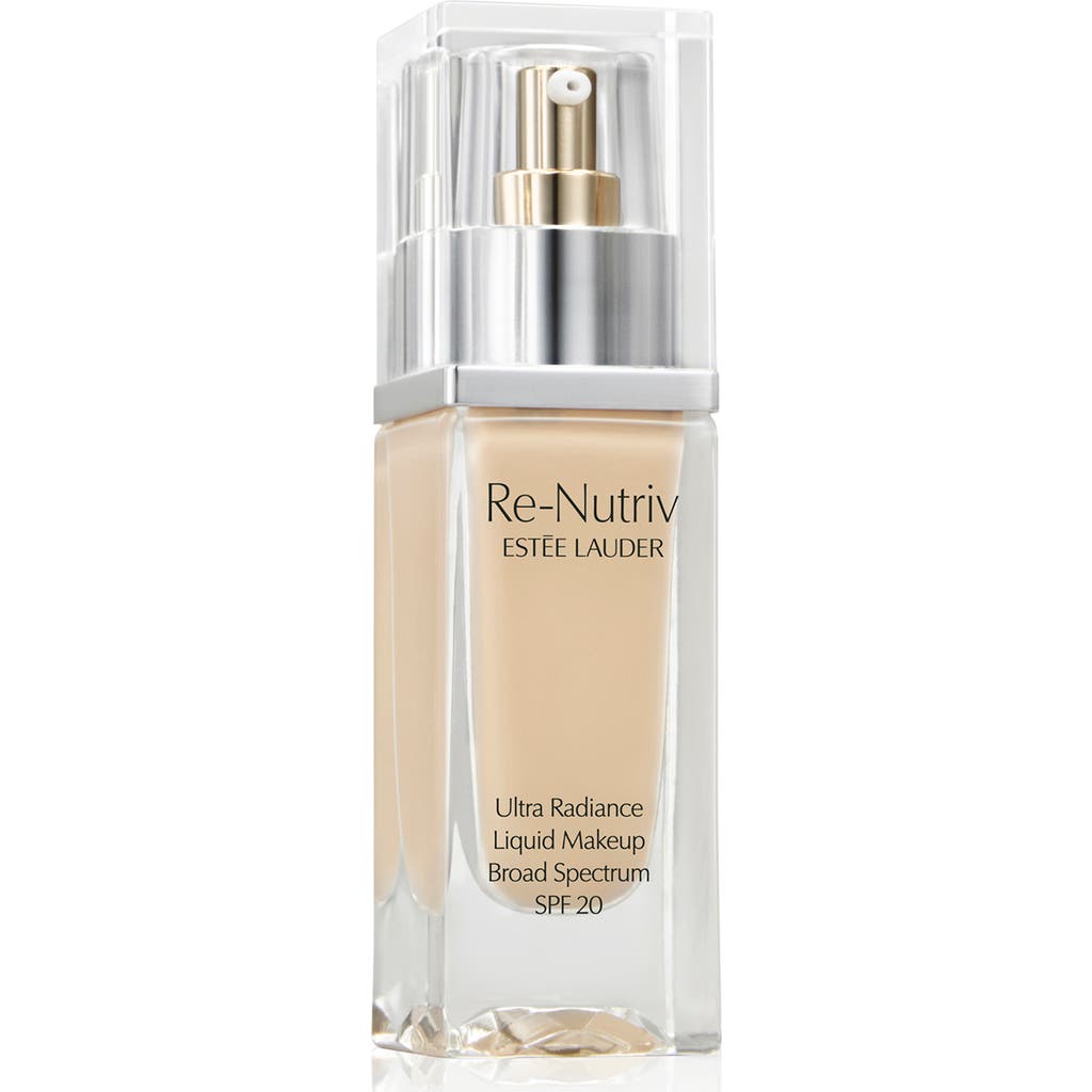 Estée Lauder Re-nutriv Ultra Radiance Liquid Makeup Foundation Spf 20 In 1w0 Warm Porcelain
