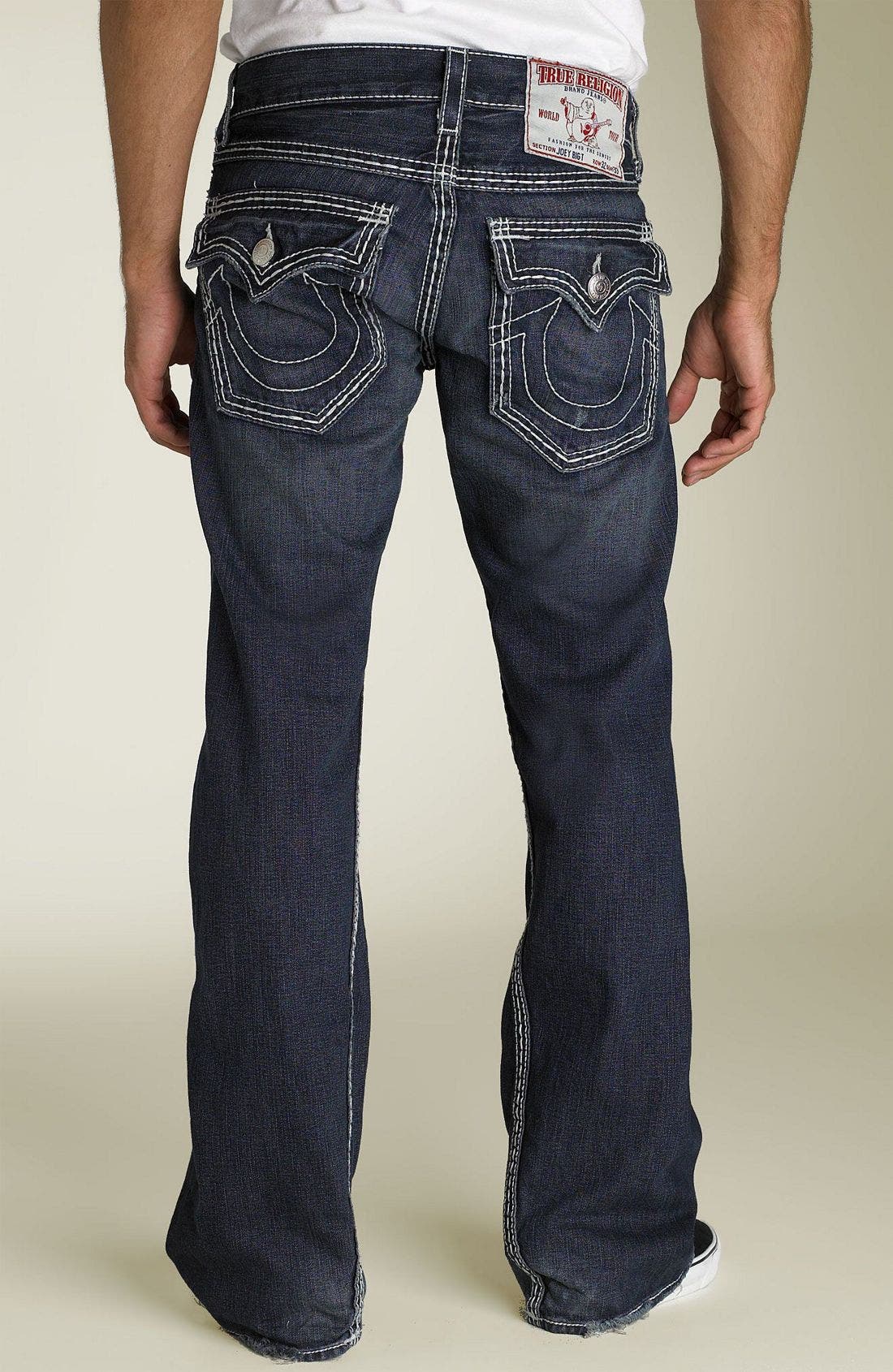 True Religion Brand Jeans Joey Big T Super T Twisted Seam Bootcut   Ff109c20 0587 49de 8eff 0cf2c23c93aa 