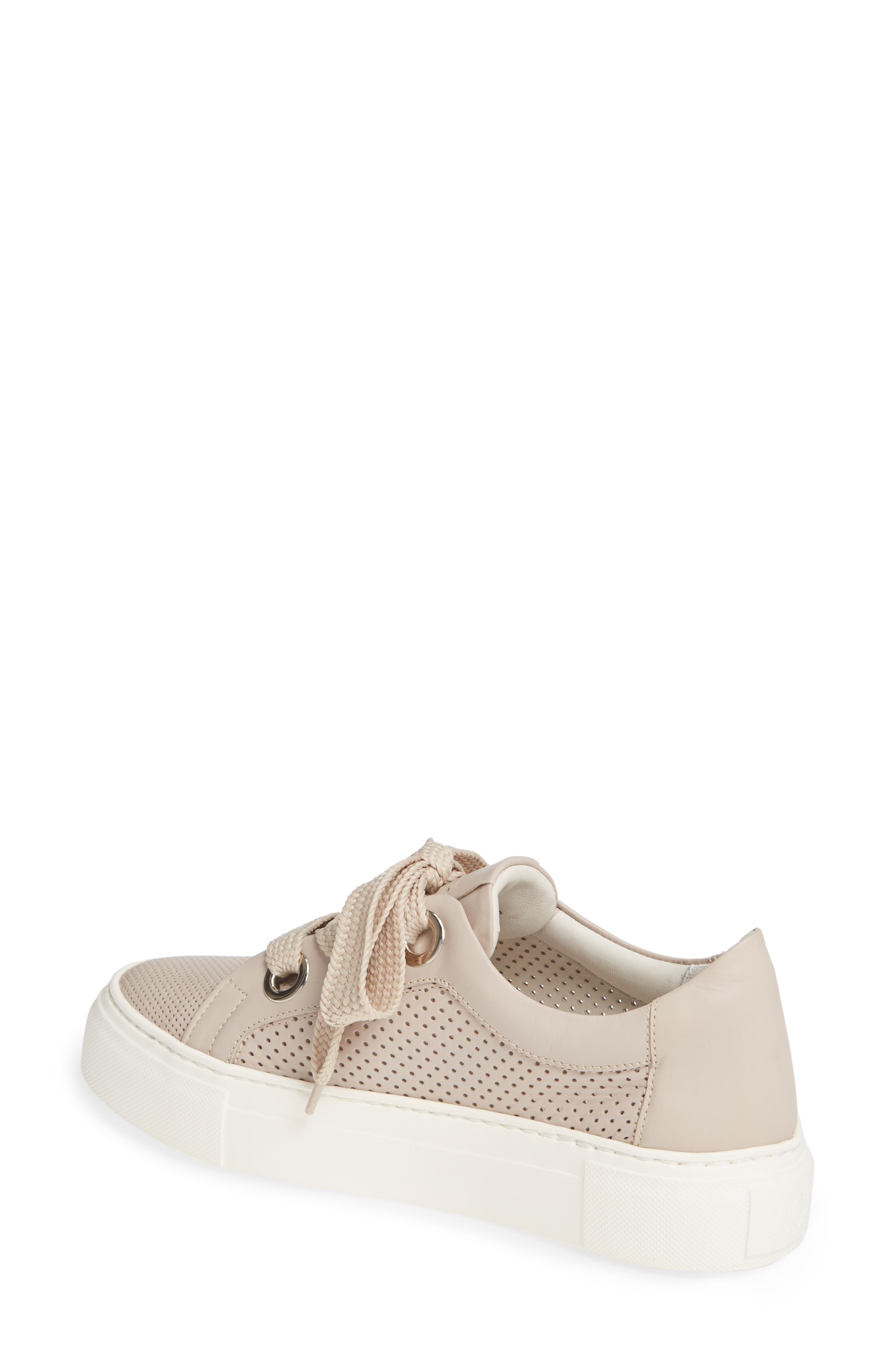 agl perforated platform sneaker