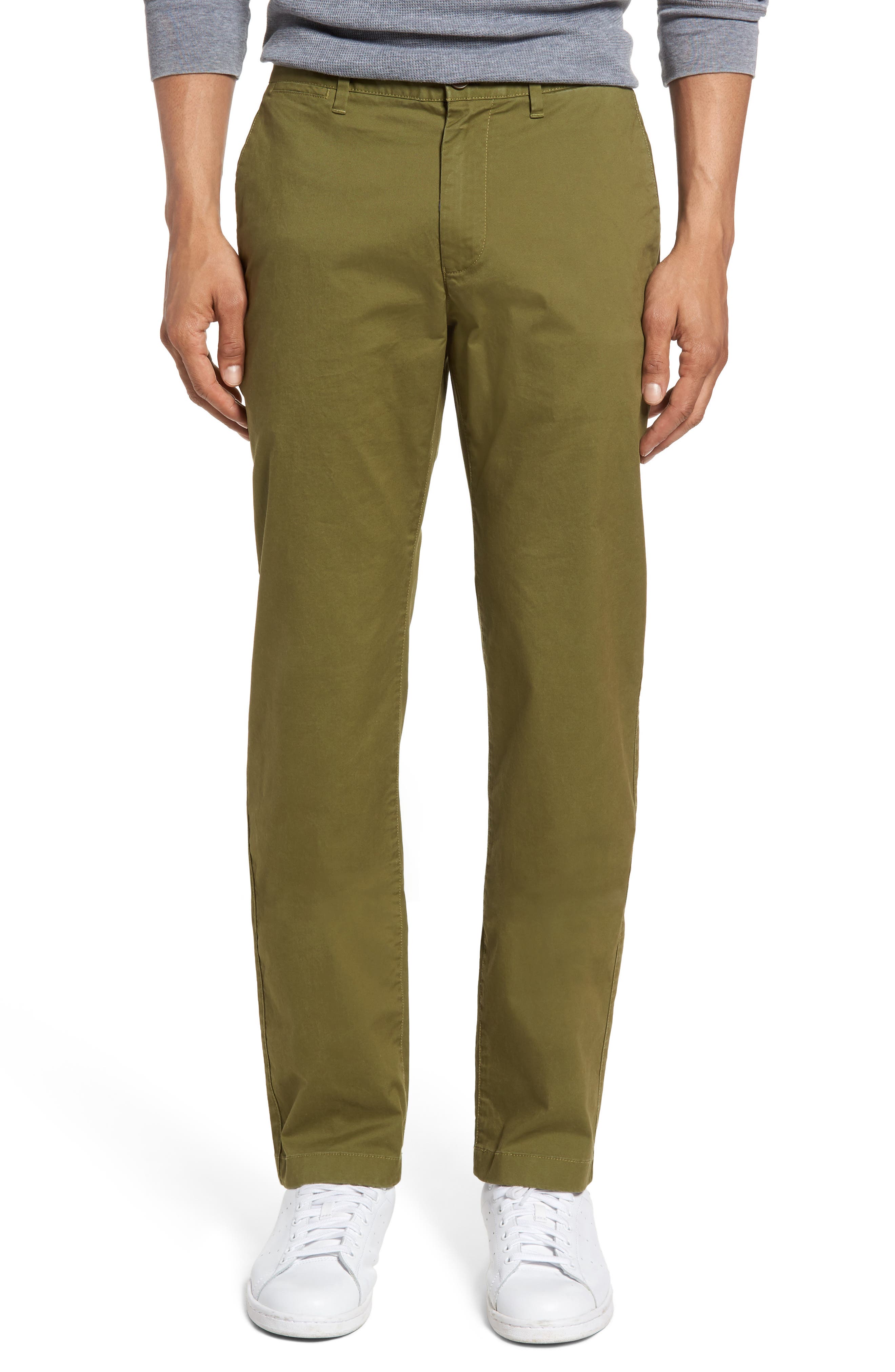 lightweight slim fit chinos
