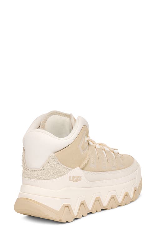 Shop Ugg(r) Captrail High Waterproof Sneaker In Light Beige