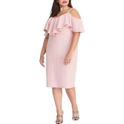 Plus Size Rachel Rachel Roy Cold Shoulder Scuba Dress