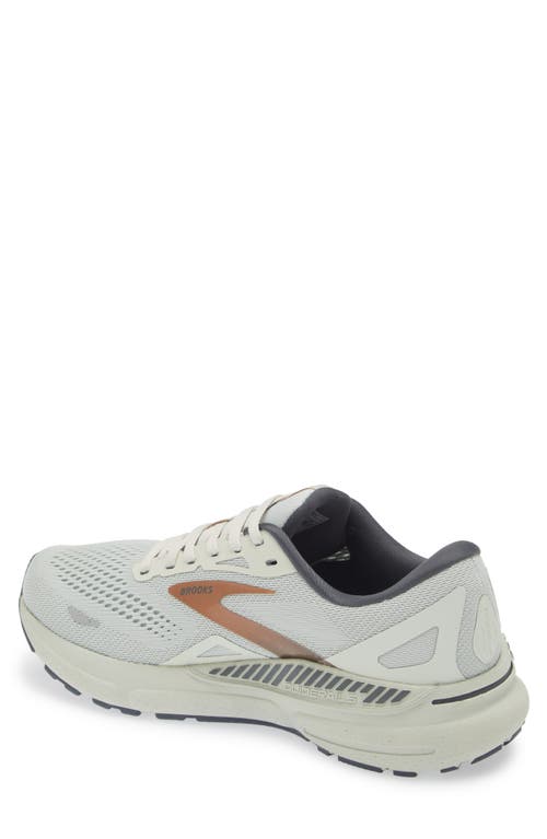 Shop Brooks Adrenaline Gts 23 Sneaker In Mercury/copper/ebony