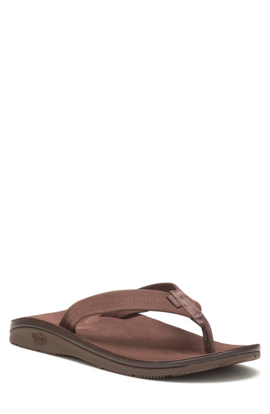 CHACO LEATHER FLIP FLOP
