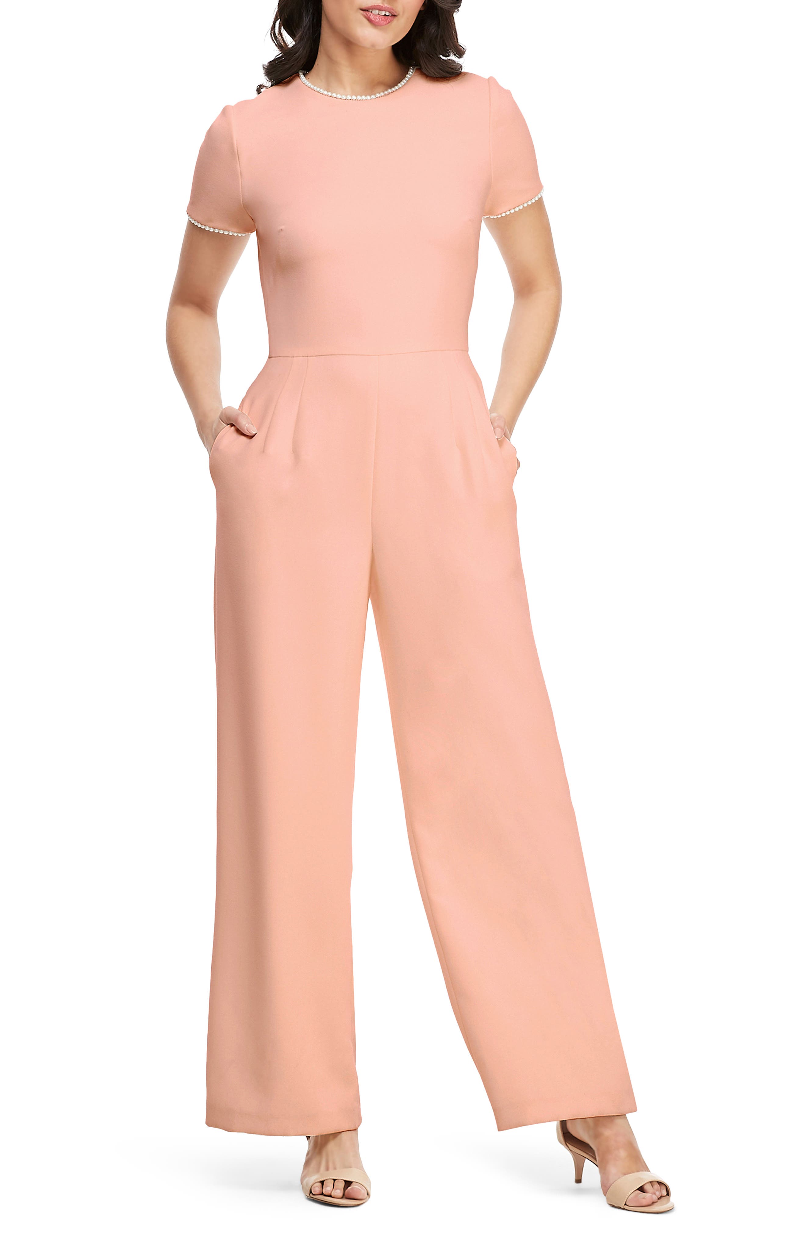 gal meets glam pink jumpsuit