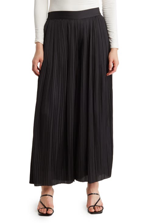 T Tahari Accordion Pleat Wide Leg Pants | Nordstromrack