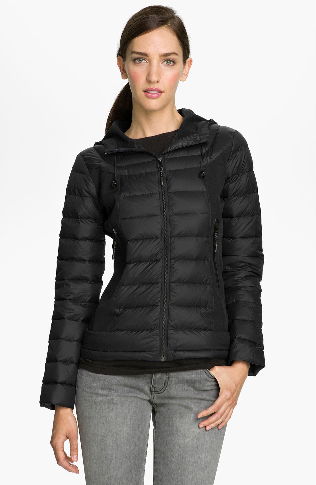 Bernardo Mixed Media Packable Down Jacket Nordstrom