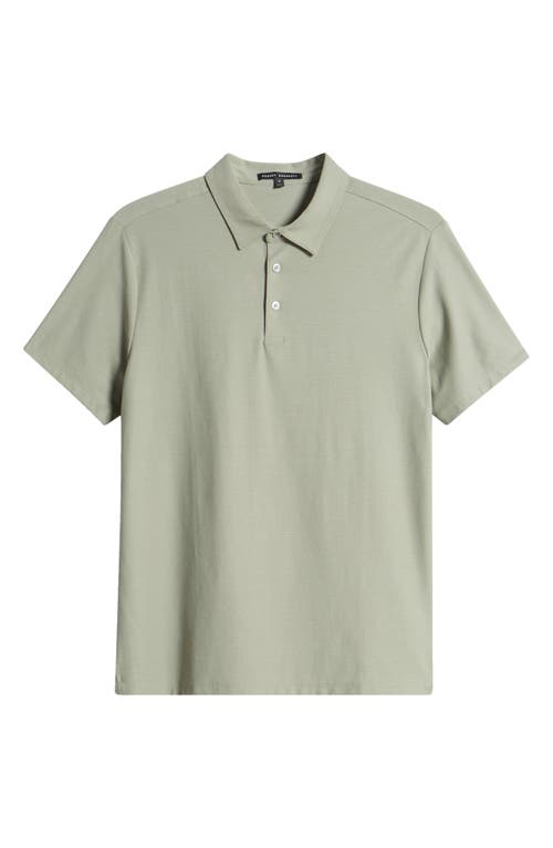 Shop Robert Barakett Hickman Short Sleeve Polo Shirt In Dusty Vine