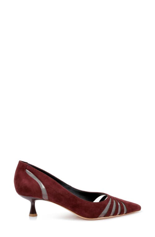 L AGENCE L'AGENCE EGLANTINE KITTEN HEEL PUMP