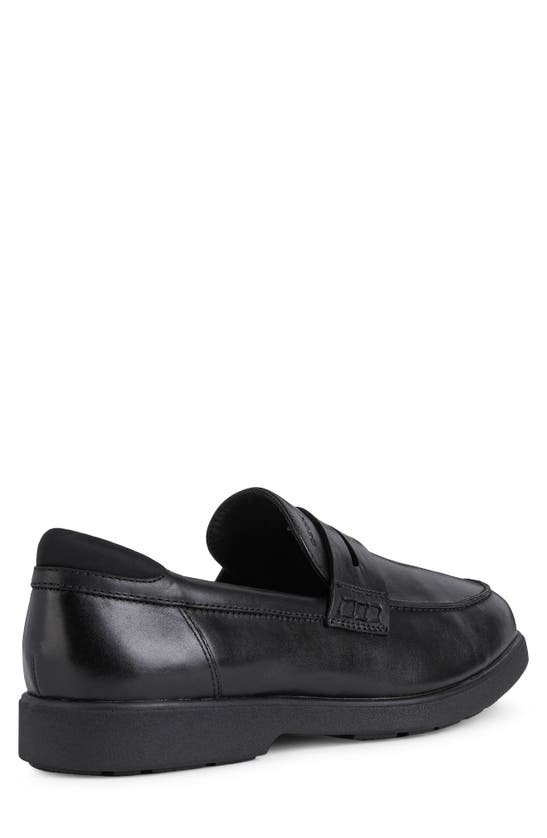 Geox Spherica Penny Loafer In Black | ModeSens