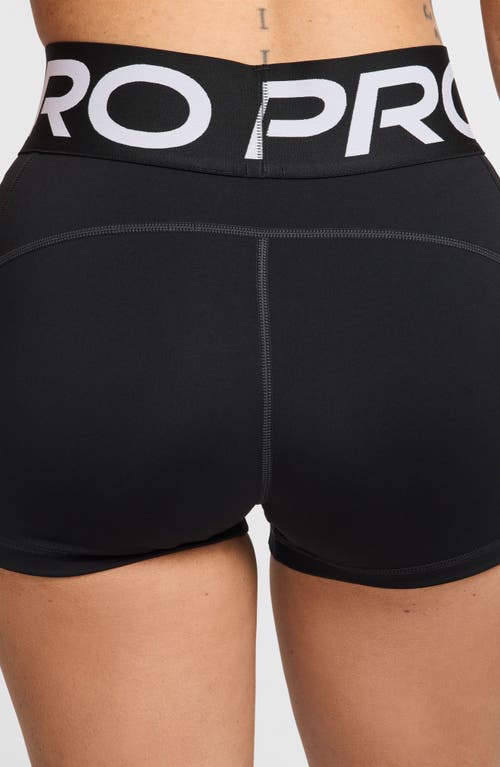 Nike Pro Sculpt High Waist Bike Shorts In Black/white