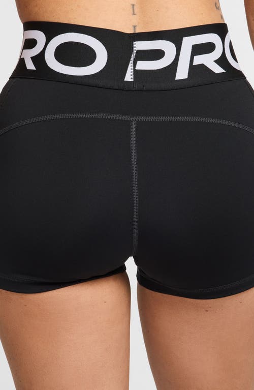 Shop Nike Pro Sculpt High Waist Bike Shorts In Black/white