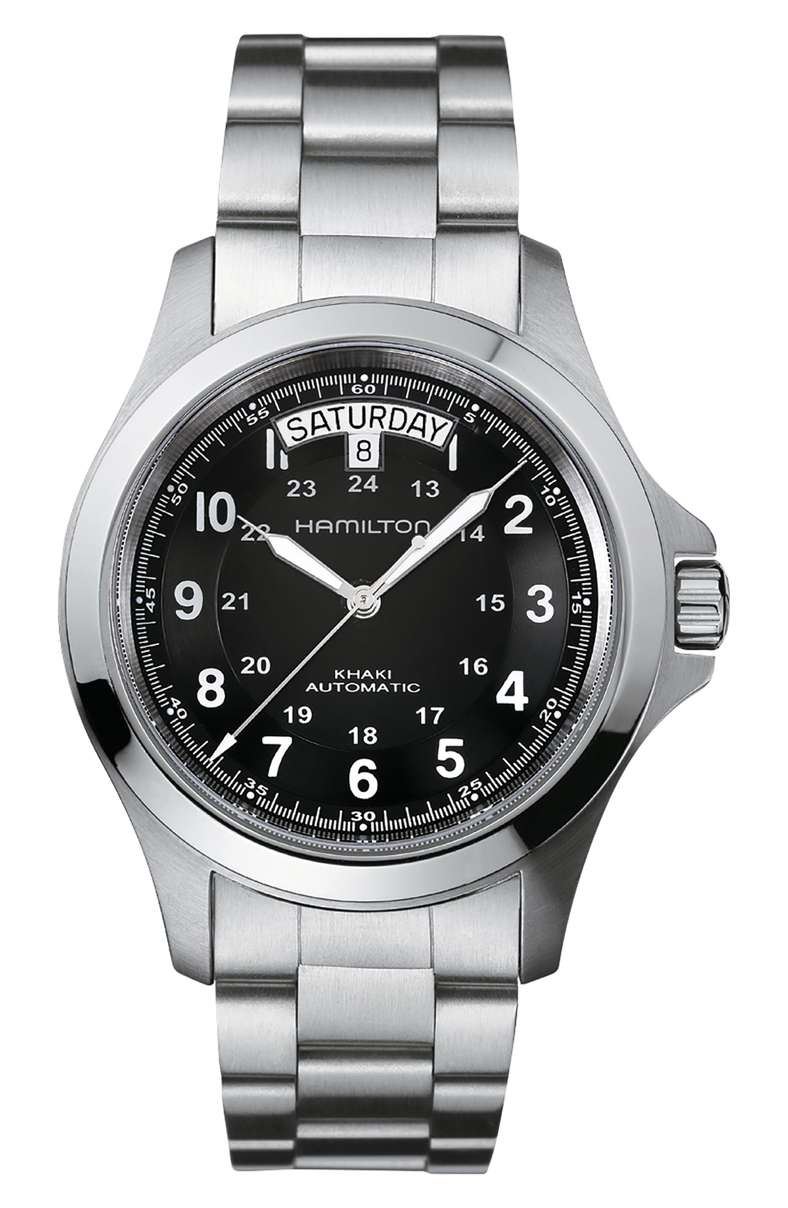 hamilton khaki automatic bracelet