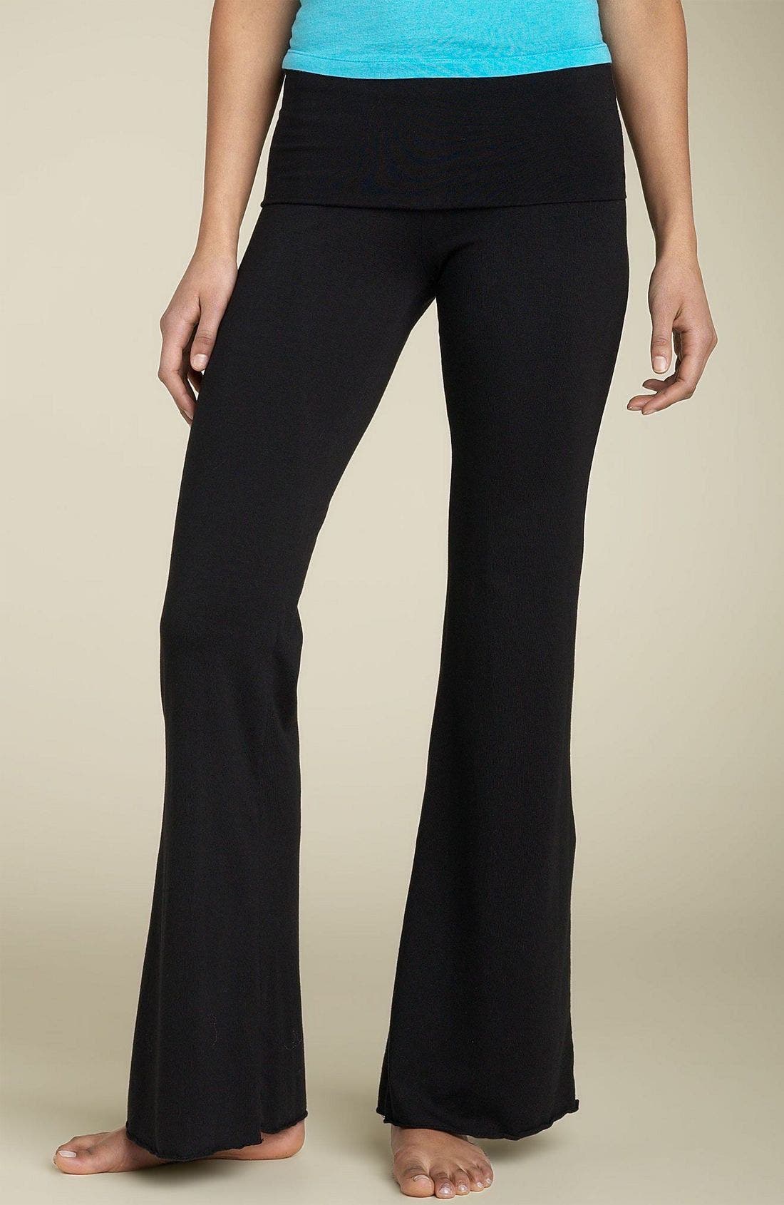 Splendid Roll Waist Yoga Pants Nordstrom