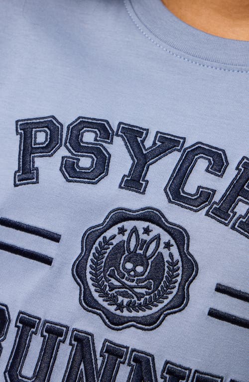 Shop Psycho Bunny Kids' Graphic T-shirt In 484 Tempest