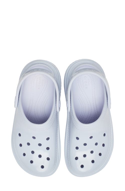 CROCS CROCS STOMP HIGH SHINE PLATFORM SLINGBACK CLOG 