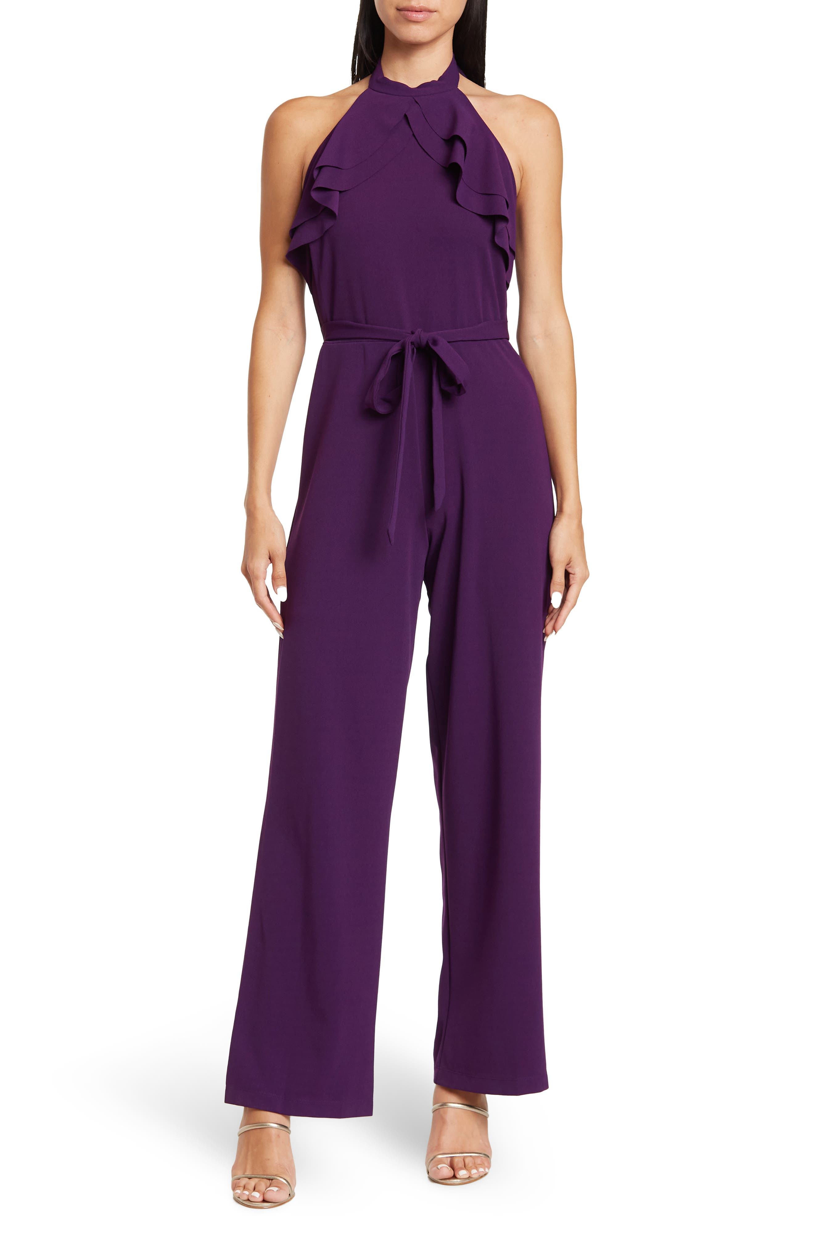 womens lavender jumpsuit