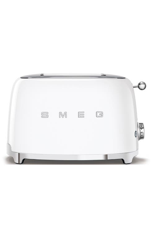 Smeg Two-slice Toaster In White