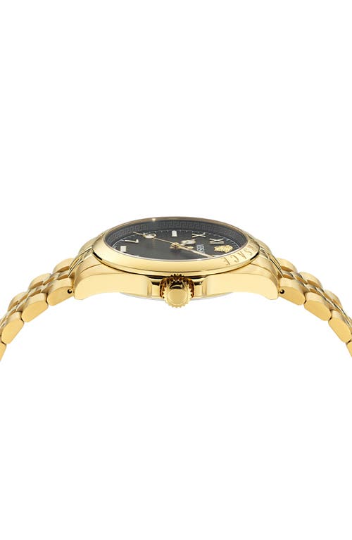 Versace Anteo Watch, 41mm In Ip Yellow Gold