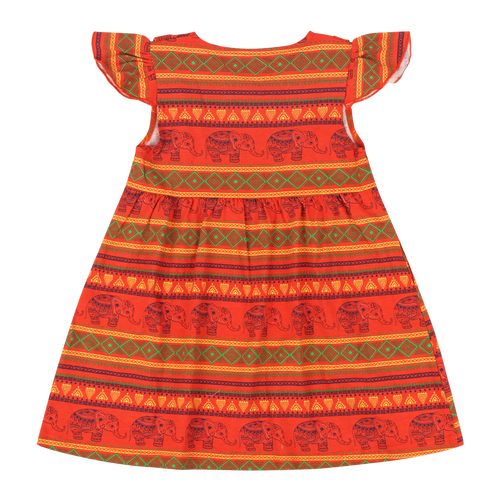 Mixed Up Clothing Girls Vestito Dress In Jacquard Stripe