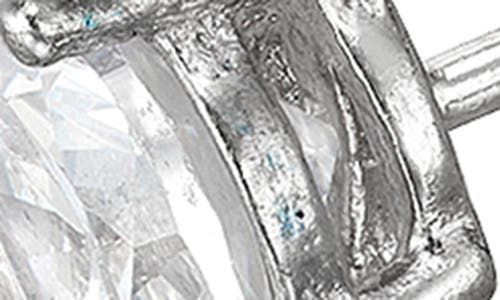 Fuzion Creations 5-pack Assorted Cz Stud Earrings In Silver