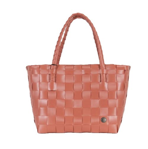 Handed By Paris Recycled Plastic Tote Bag In Terracotta