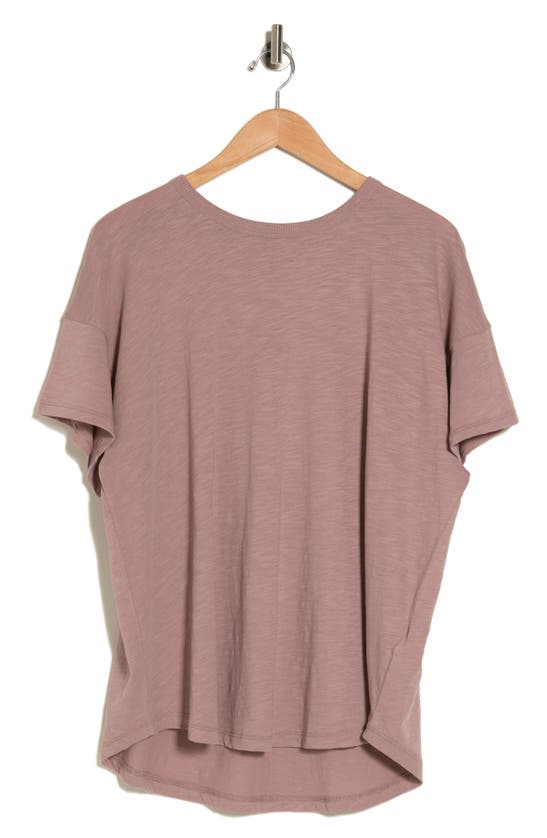 Madewell Sorrel Whisper Ringer T-shirt In Vintage Petal