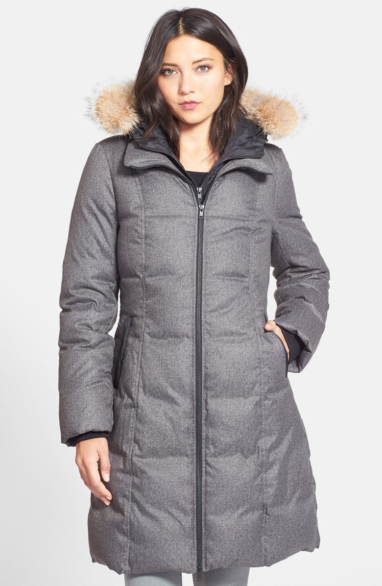 Soia & Kyo Down Coat with Genuine Coyote Fur (Online Only) | Nordstrom