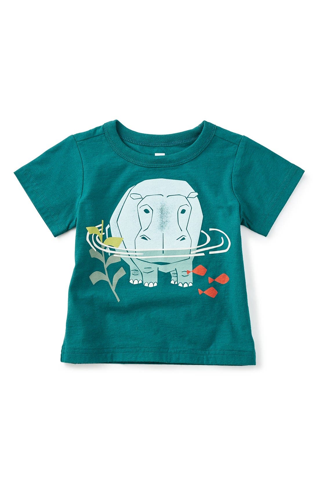 Tea Collection 'Hippo' Graphic TShirt (Baby Boys) Nordstrom