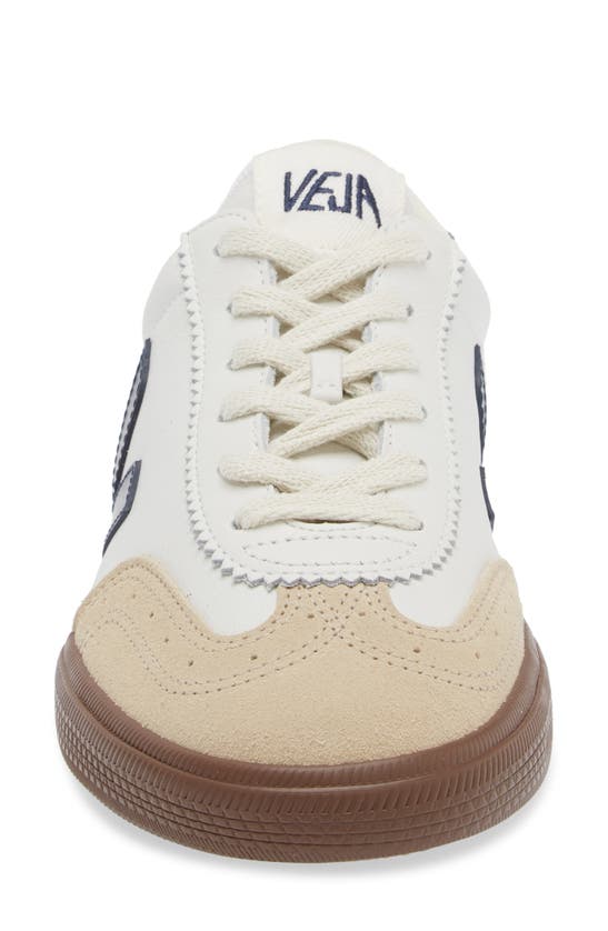 Veja Volley Leather Sneakers - Women's - Leather In White Nautico Bark