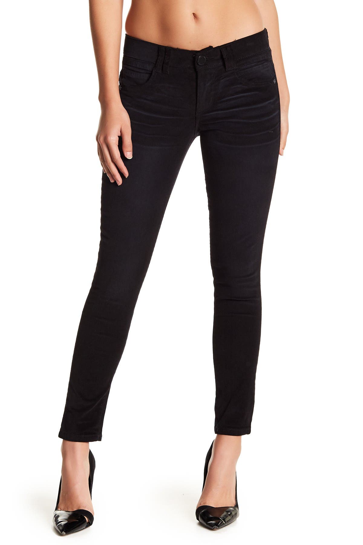 next black jeggings petite