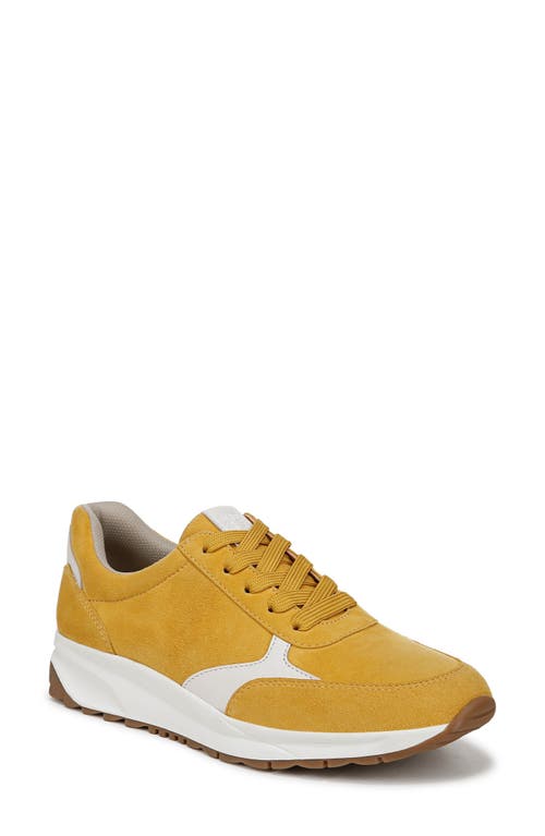 Naturalizer Shay Sneaker in Spicy Yellow/Warm White 