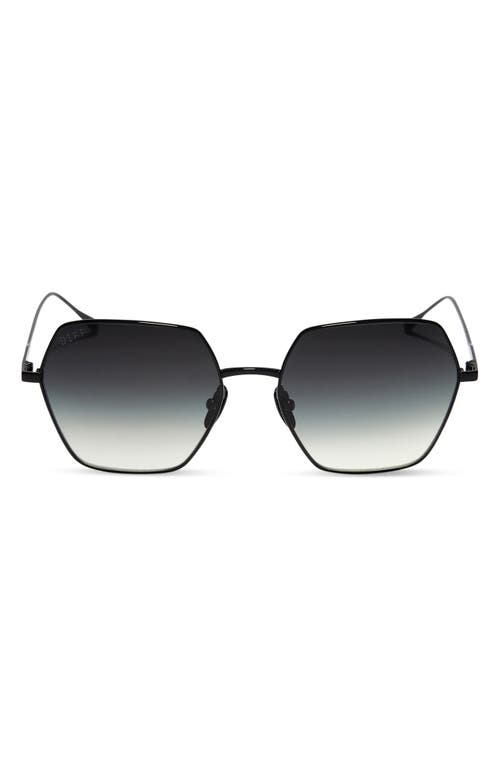 DIFF DIFF HARLOWE 55MM SQUARE SUNGLASSES 