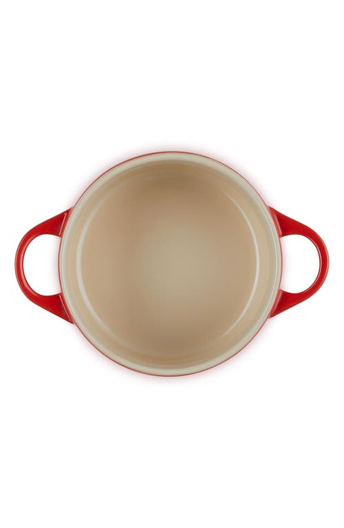 Le Creuset Artichaut 14-ounce Mini Round Cocotte In Cerise
