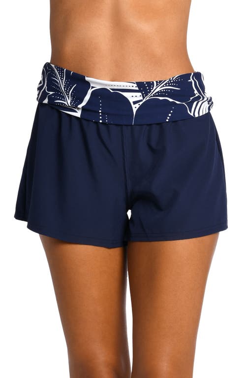 La Blanca Playa Board Shorts in Indigo